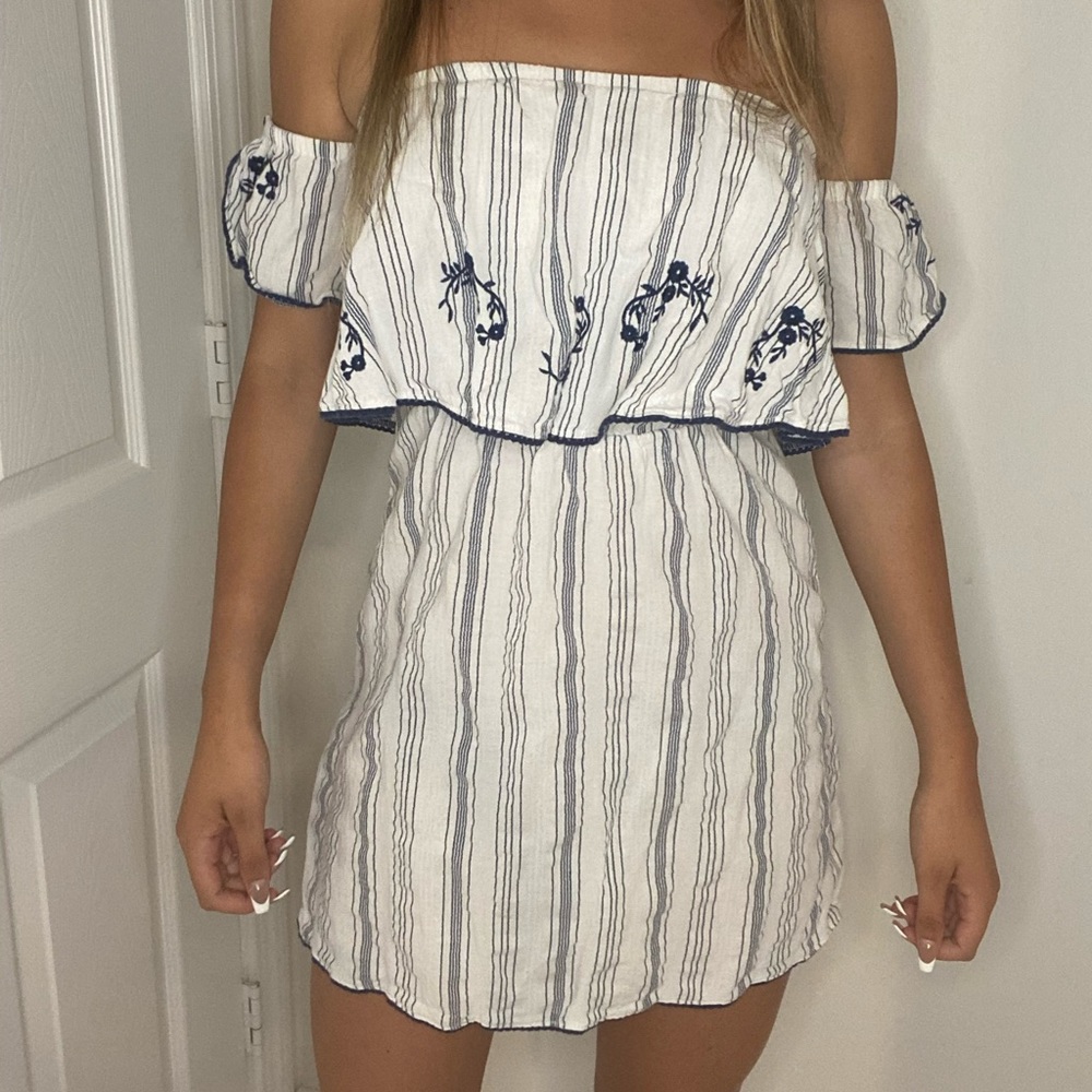 Floral beach dress